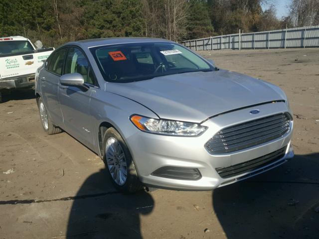 3FA6P0UU6GR310916 - 2016 FORD FUSION S H SILVER photo 1