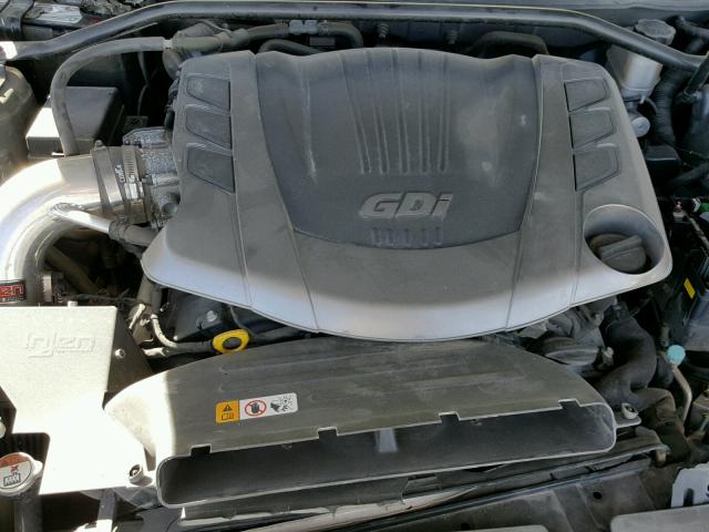 KMHHU6KJ2DU100059 - 2013 HYUNDAI GENESIS CO GRAY photo 7