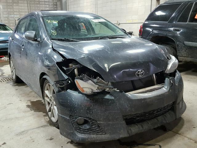 2T1GE40E19C002992 - 2009 TOYOTA COROLLA MA GRAY photo 1