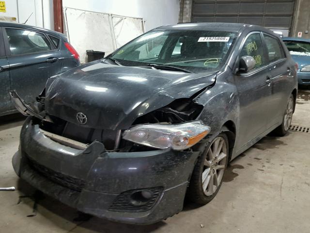 2T1GE40E19C002992 - 2009 TOYOTA COROLLA MA GRAY photo 2