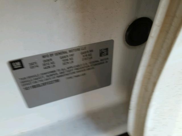 1G11B5SL3EF222788 - 2014 CHEVROLET MALIBU LS Ақ фото 10