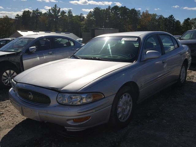 1G4HR54K7YU297737 - 2000 BUICK LESABRE LI SILVER photo 2