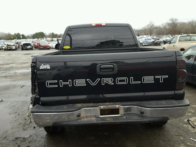 1GCEK14V02Z285759 - 2002 CHEVROLET SILVERADO BLACK photo 6