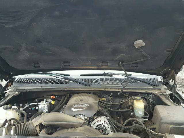 1GCEK14V02Z285759 - 2002 CHEVROLET SILVERADO BLACK photo 7