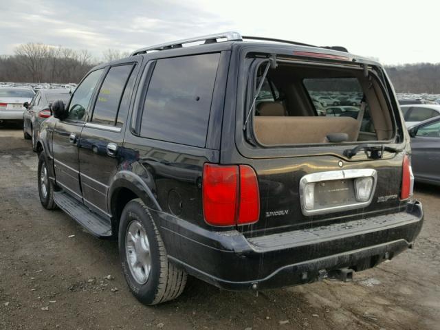 5LMFU28R82LJ16196 - 2002 LINCOLN NAVIGATOR 黑色 照片 3