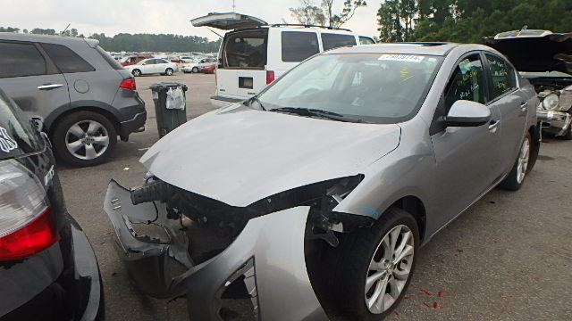 JM1BL1S58A1337560 - 2010 MAZDA 3 SILVER photo 2