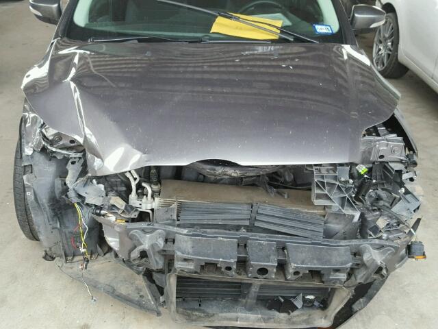 1FADP3K20EL223647 - 2014 FORD FOCUS SE GRAY photo 7