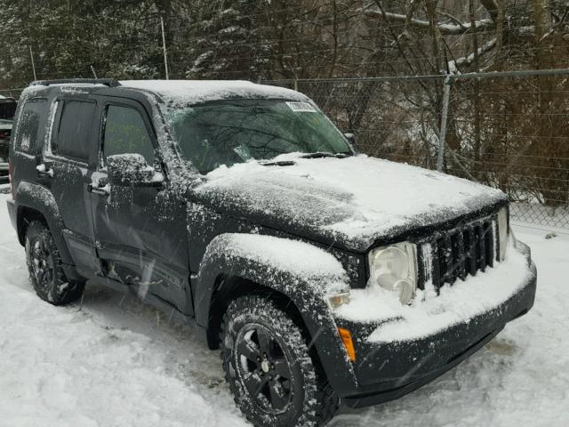 1J8GN28K39W514669 - 2009 JEEP LIBERTY SP BLACK photo 1