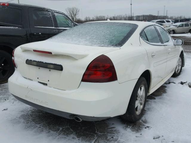 2G2WP522551243420 - 2005 PONTIAC GRAND PRIX WHITE photo 4