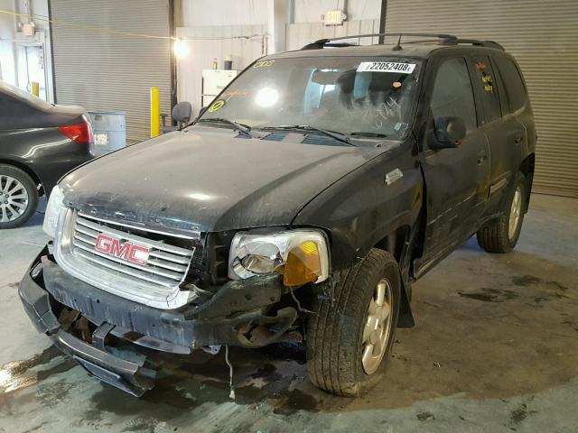 1GKDT13S642446924 - 2004 GMC ENVOY BLACK photo 2