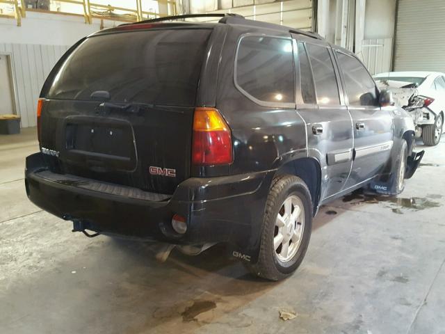 1GKDT13S642446924 - 2004 GMC ENVOY BLACK photo 4