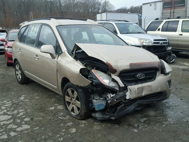 KNAFG526177047766 - 2007 KIA RONDO LX GOLD photo 1