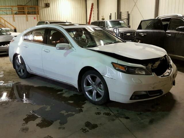 19UUA9F5XDA800747 - 2013 ACURA TL TECH WHITE photo 1
