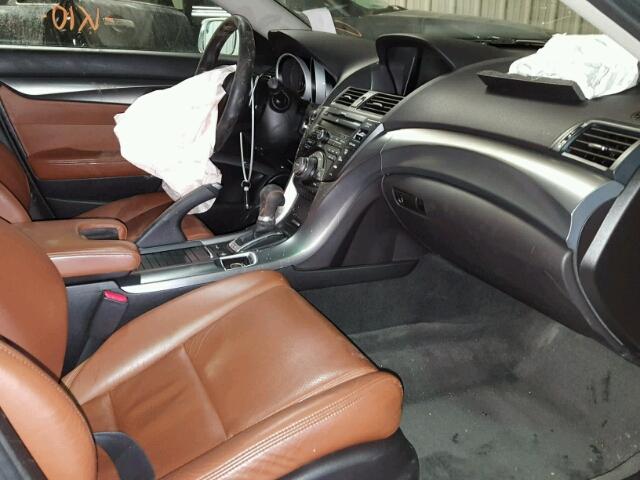 19UUA9F5XDA800747 - 2013 ACURA TL TECH WHITE photo 5