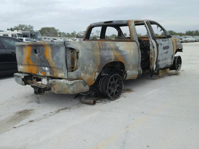 5TFUM5F13EX050862 - 2014 TOYOTA TUNDRA DOU BURN photo 4