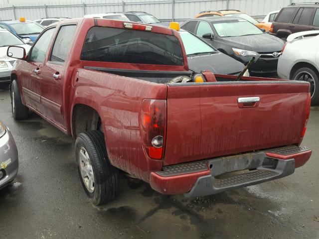 1GCDSCD98A8113252 - 2010 CHEVROLET COLORADO L MAROON photo 3