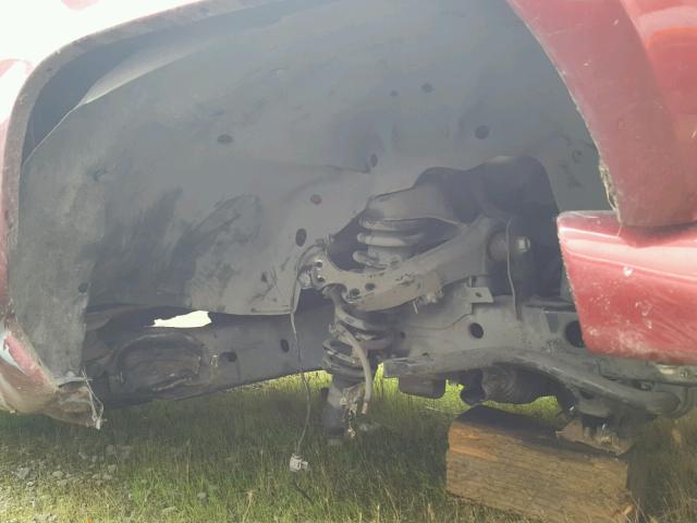 1GCDSCD98A8113252 - 2010 CHEVROLET COLORADO L MAROON photo 9