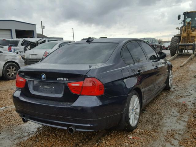 WBAPL3C53AA409018 - 2010 BMW 335 XI WHITE photo 4