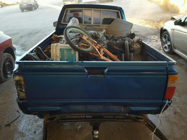 JT4RN55R7F0081939 - 1985 TOYOTA PICKUP 1/2 BLUE photo 6