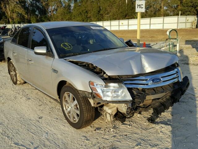 1FAHP24W48G135404 - 2008 FORD TAURUS SEL SILVER photo 1