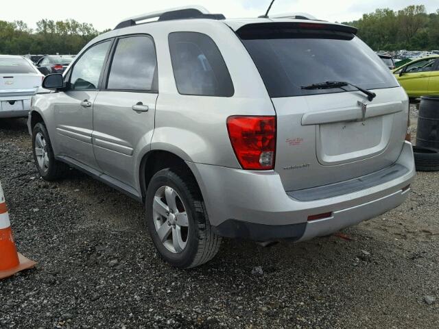 2CKDL63F076031190 - 2007 PONTIAC TORRENT SILVER photo 3