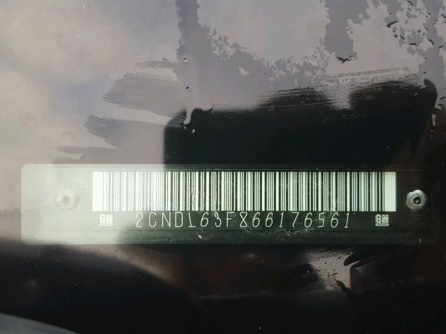 2CNDL63F866176561 - 2006 CHEVROLET EQUINOX LT 白色 照片 10