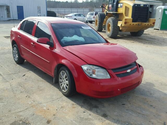 1G1AD5F54A7162210 - 2010 CHEVROLET COBALT LT RED photo 1