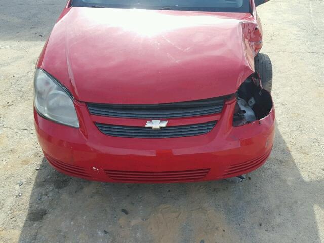 1G1AD5F54A7162210 - 2010 CHEVROLET COBALT LT RED photo 7