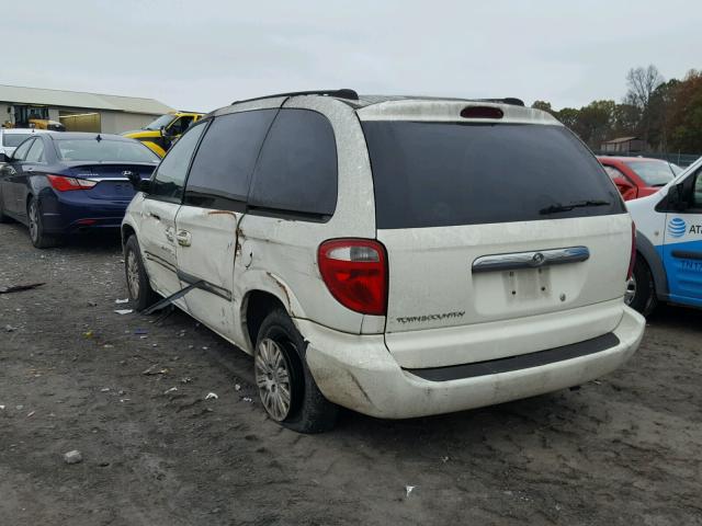 1C4GP45R05B178768 - 2005 CHRYSLER TOWN & COU WHITE photo 3