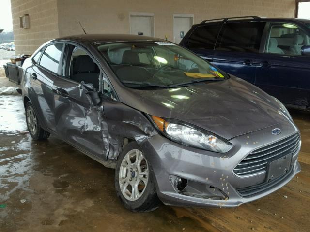 3FADP4BJ3EM177422 - 2014 FORD FIESTA SE GRAY photo 1