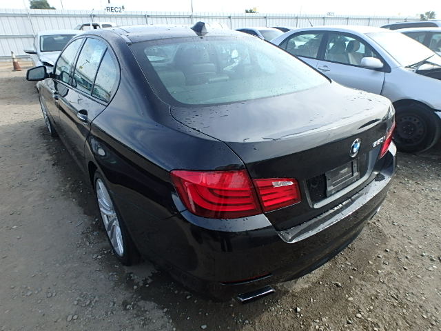 WBAFU9C51BC786464 - 2011 BMW 550XI BLACK photo 3