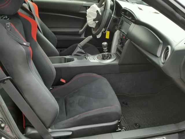 JF1ZNAA13D1715799 - 2013 TOYOTA SCION FR-S BLACK photo 5