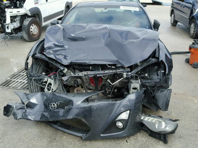 JF1ZNAA13D1715799 - 2013 TOYOTA SCION FR-S BLACK photo 9