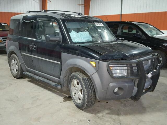 5J6YH28563L800872 - 2003 HONDA ELEMENT EX BLACK photo 1