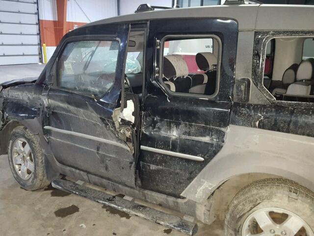 5J6YH28563L800872 - 2003 HONDA ELEMENT EX BLACK photo 9