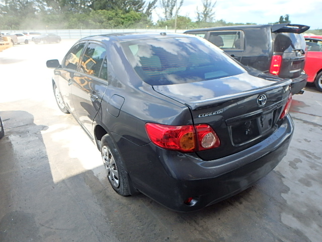 2T1BU40E39C120054 - 2009 TOYOTA COROLLA/S/ GRAY photo 3