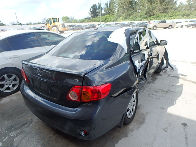 2T1BU40E39C120054 - 2009 TOYOTA COROLLA/S/ GRAY photo 4