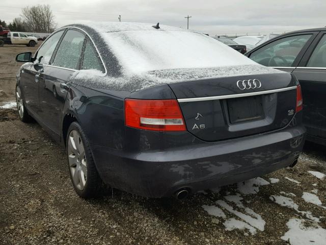 WAUDH74F47N110710 - 2007 AUDI A6 3.2 QUA GRAY photo 3