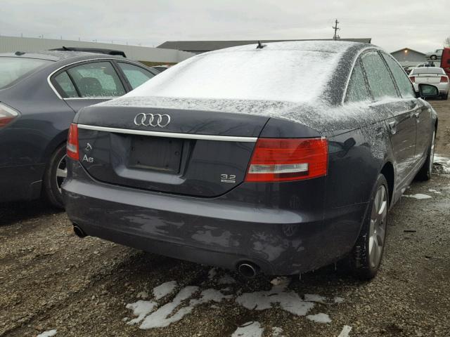 WAUDH74F47N110710 - 2007 AUDI A6 3.2 QUA GRAY photo 4