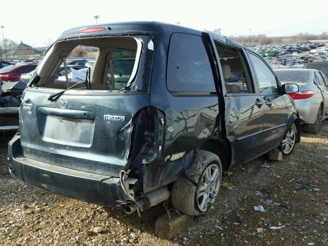 JM3LW28J360567999 - 2006 MAZDA MPV WAGON GREEN photo 4