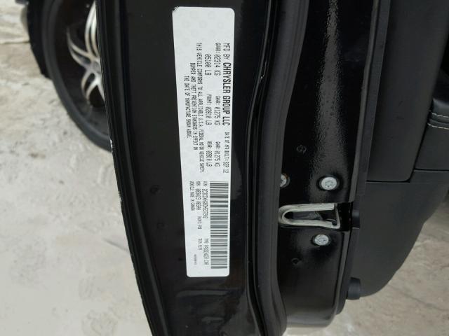 2C3CDXHG8DH537202 - 2013 DODGE CHARGER SX BLACK photo 10