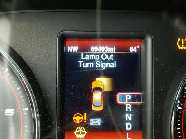 2C3CDXHG8DH537202 - 2013 DODGE CHARGER SX BLACK photo 8