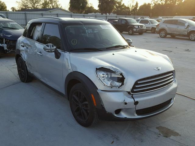 WMWZB3C59BWH94572 - 2011 MINI COOPER COU SILVER photo 1