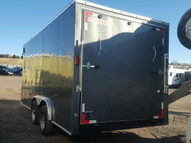 7GG1E1628JW002819 - 2018 CARGO TRAILER GRAY photo 4