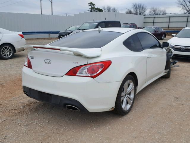 KMHHT6KD7CU067992 - 2012 HYUNDAI GENESIS CO WHITE photo 4