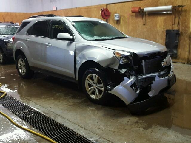 2GNFLPE5XC6284660 - 2012 CHEVROLET EQUINOX LT SILVER photo 1