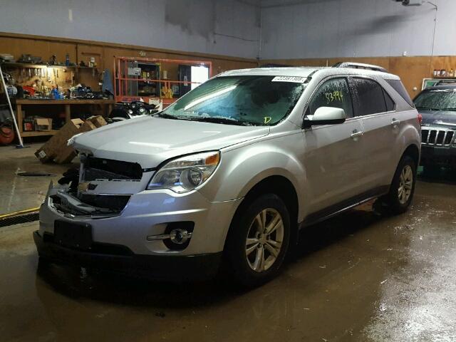 2GNFLPE5XC6284660 - 2012 CHEVROLET EQUINOX LT SILVER photo 2