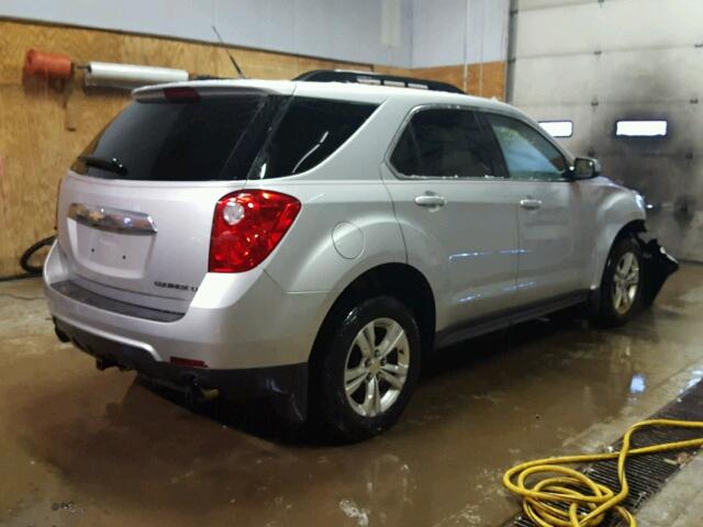 2GNFLPE5XC6284660 - 2012 CHEVROLET EQUINOX LT SILVER photo 4