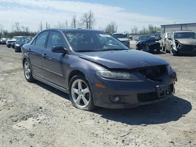 1YVHP80C475M50698 - 2007 MAZDA 6 I შავი ფოტო 1