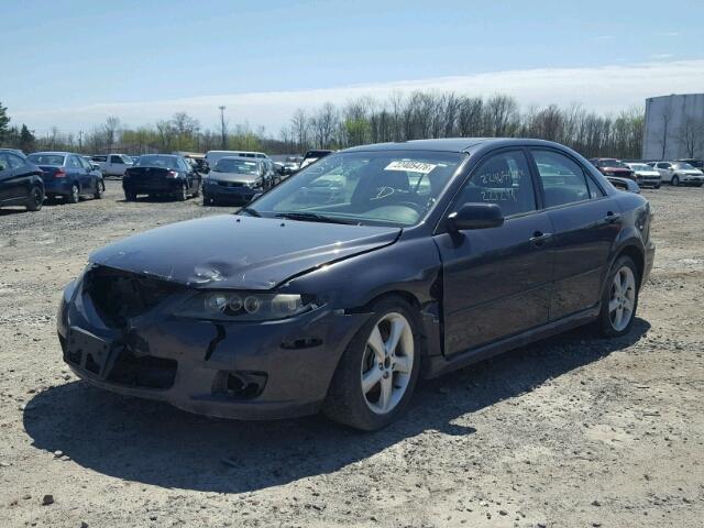 1YVHP80C475M50698 - 2007 MAZDA 6 I შავი ფოტო 2